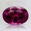 8.5x6mm Unheated Purple Oval Garnet