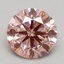 3.04 Ct. Fancy Intense Pink Round Lab Grown Diamond