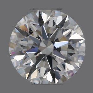 Round diamond — real photo