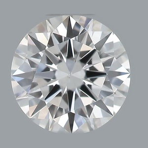 Round diamond — real photo
