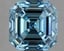 2.02 Ct. Fancy Vivid Blue Asscher Lab Grown Diamond