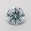 1.02 Ct. Fancy Intense Blue Round Lab Grown Diamond