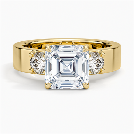 Peyton Three Stone Diamond Ring