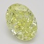 1.52 Ct. Fancy Intense Yellow Oval Diamond
