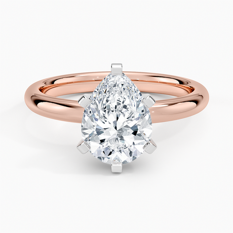 14K Rose Gold Comfort Fit 2.5mm Ring