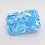 3.50 Ct. Fancy Vivid Blue Radiant Lab Grown Diamond