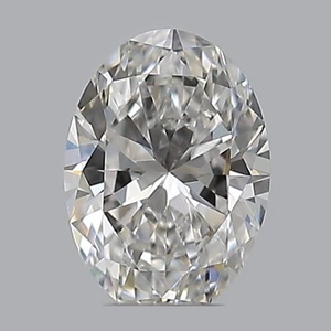 Oval diamond — real photo