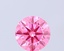 0.91 Ct. Fancy Vivid Pink Round Lab Grown Diamond