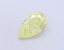 1.58 Ct. Fancy Light  Yellow Pear Lab Grown Diamond