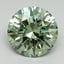 2.73 Ct. Fancy Vivid Green Round Lab Grown Diamond