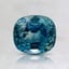 6.4x5.7mm Blue Cushion Montana Sapphire