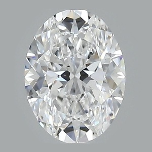 Oval diamond — real photo