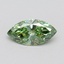 0.58 Ct. Fancy Vivid Pacific Green Marquise Lab Grown Diamond