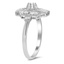 The Elea  Ring, smalltop view on a hand