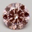 3.01 Ct. Fancy Intense Pink Round Lab Grown Diamond