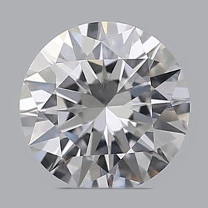 Round diamond — real photo