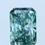 1.53 Ct. Fancy Vivid Green Radiant Lab Grown Diamond