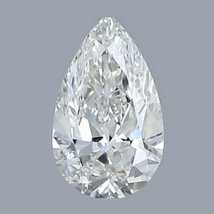 Pear diamond — real photo