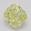 1.01 Ct. Fancy Intense Yellow Cushion Diamond