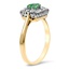 The Vella Ring, smalltop view on a hand
