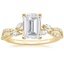 18K Yellow Gold Luxe Willow Diamond Ring (1/4 ct. tw.), smalltop view