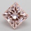 1.50 Ct. Fancy Pink Princess Lab Grown Diamond