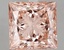 3.03 Ct. Fancy Vivid Pink Princess Lab Grown Diamond