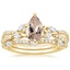 18K Yellow Gold Luxe Willow Bridal Set (1/2 ct. tw.)