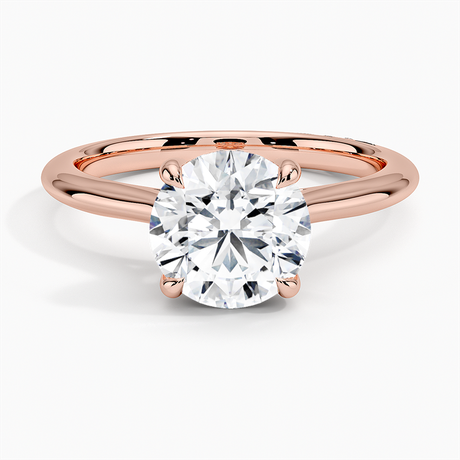 18K Rose Gold Tacori Founder's Petite Diamond Ring
