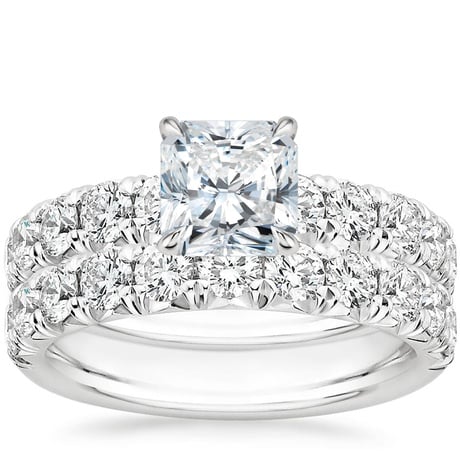 18K White Gold Ellora Diamond Bridal Set