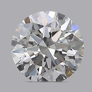 Round diamond — real photo
