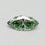 0.50 Ct. Fancy Vivid Green Marquise Lab Grown Diamond