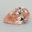 3.12 Ct. Fancy Vivid Pink Pear Lab Grown Diamond