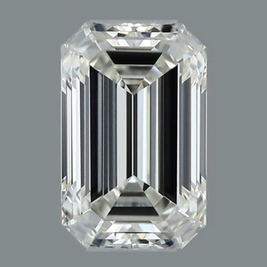 Emerald diamond — real photo