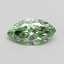 0.80 Ct. Fancy Vivid Green Marquise Lab Grown Diamond