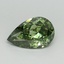 1.50 Ct. Fancy Vivid Green Pear Lab Grown Diamond