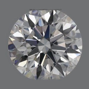 Round diamond — real photo