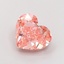 2.25 Ct. Fancy Intense  Pink Heart Lab Grown Diamond