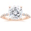 14K Rose Gold Marseille Half Coverage Diamond Ring (1/4 ct. tw.), smalltop view