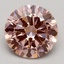2.51 Ct. Fancy Intense Pink Round Lab Grown Diamond