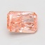 7.07 Ct. Fancy Vivid Pink Radiant Lab Grown Diamond