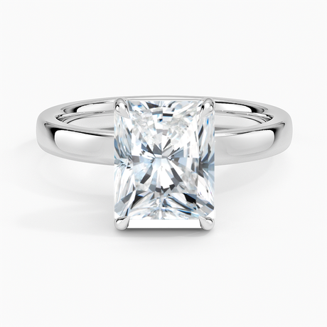 18K White Gold Fairmined Perfect Fit Solitaire 2.5mm Ring