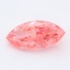 1.0 Ct. Fancy Vivid Pink Marquise Lab Grown Diamond