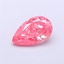 1.00 Ct. Fancy Vivid  Pink Pear Lab Grown Diamond