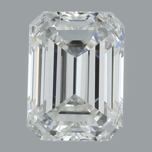 Emerald diamond — real photo