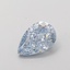 1.03 Ct. Fancy Vivid Blue Pear Lab Grown Diamond