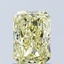 1.55 Ct. Fancy Intense Yellow Radiant Lab Grown Diamond