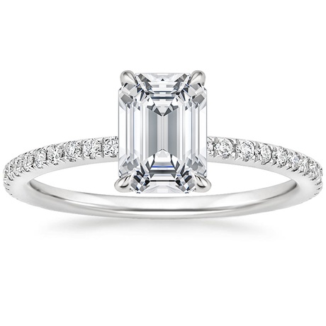 18K White Gold Luxe Ballad Perfect Fit Diamond Bridal Set