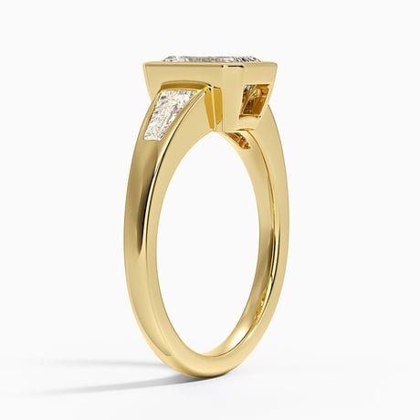 Hayes Three Stone Baguette Diamond Ring