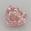 4.01 Ct. Fancy Vivid Pink Heart Lab Grown Diamond